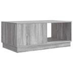 Couchtisch Graues Sonoma 90 x 50 x 37 cm Holzwerkstoff