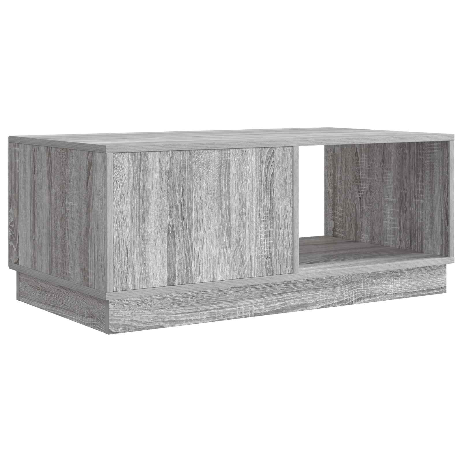 Couchtisch Graues Sonoma 90 x 50 x 37 cm Holzwerkstoff