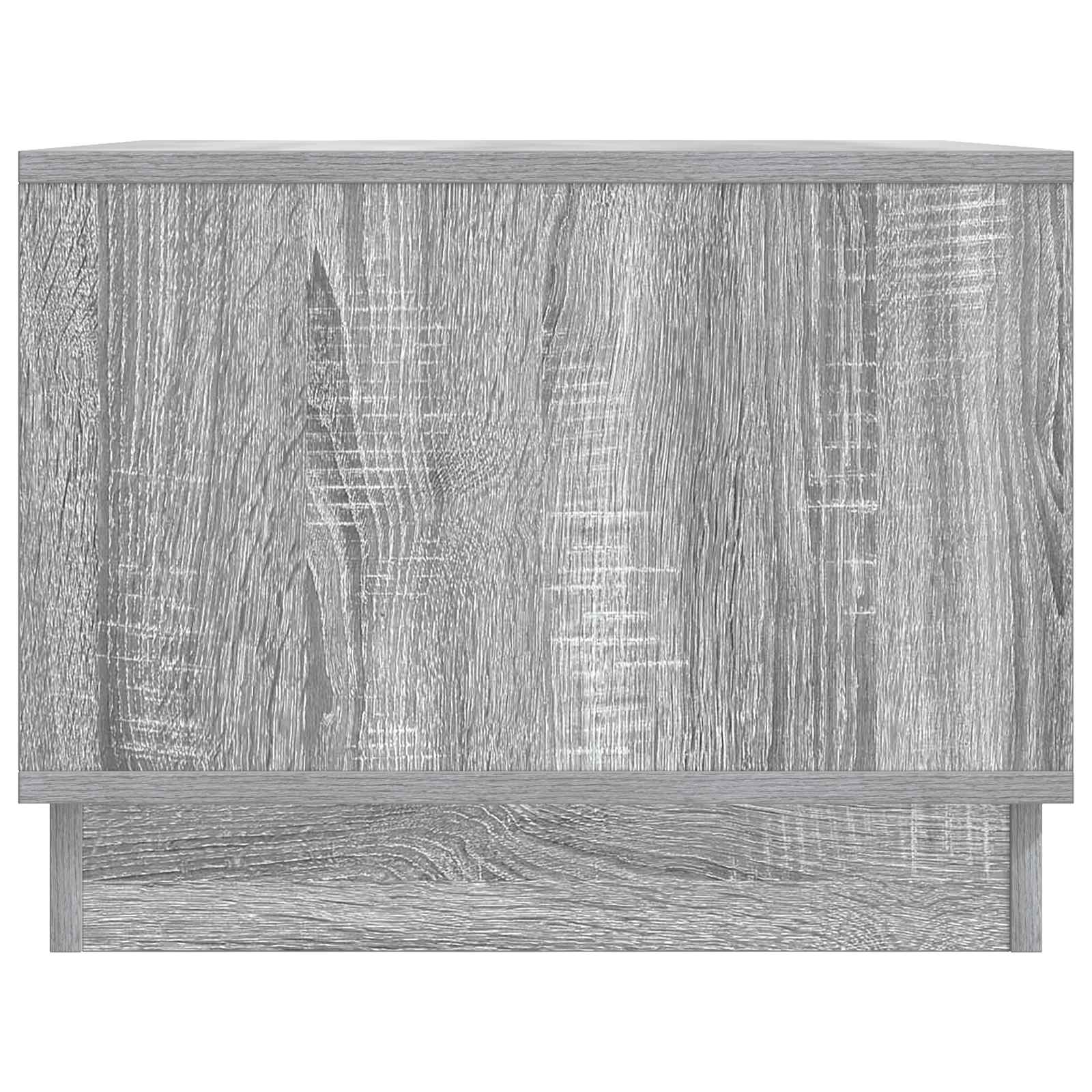 Couchtisch Graues Sonoma 90 x 50 x 37 cm Holzwerkstoff