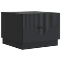 Couchtisch mit Schubladen Schwarz 49 x 50 x 37 cm Holzwerkstoff