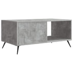 Couchtisch Betongrau 90 x 50 x 40 cm Holzwerkstoff