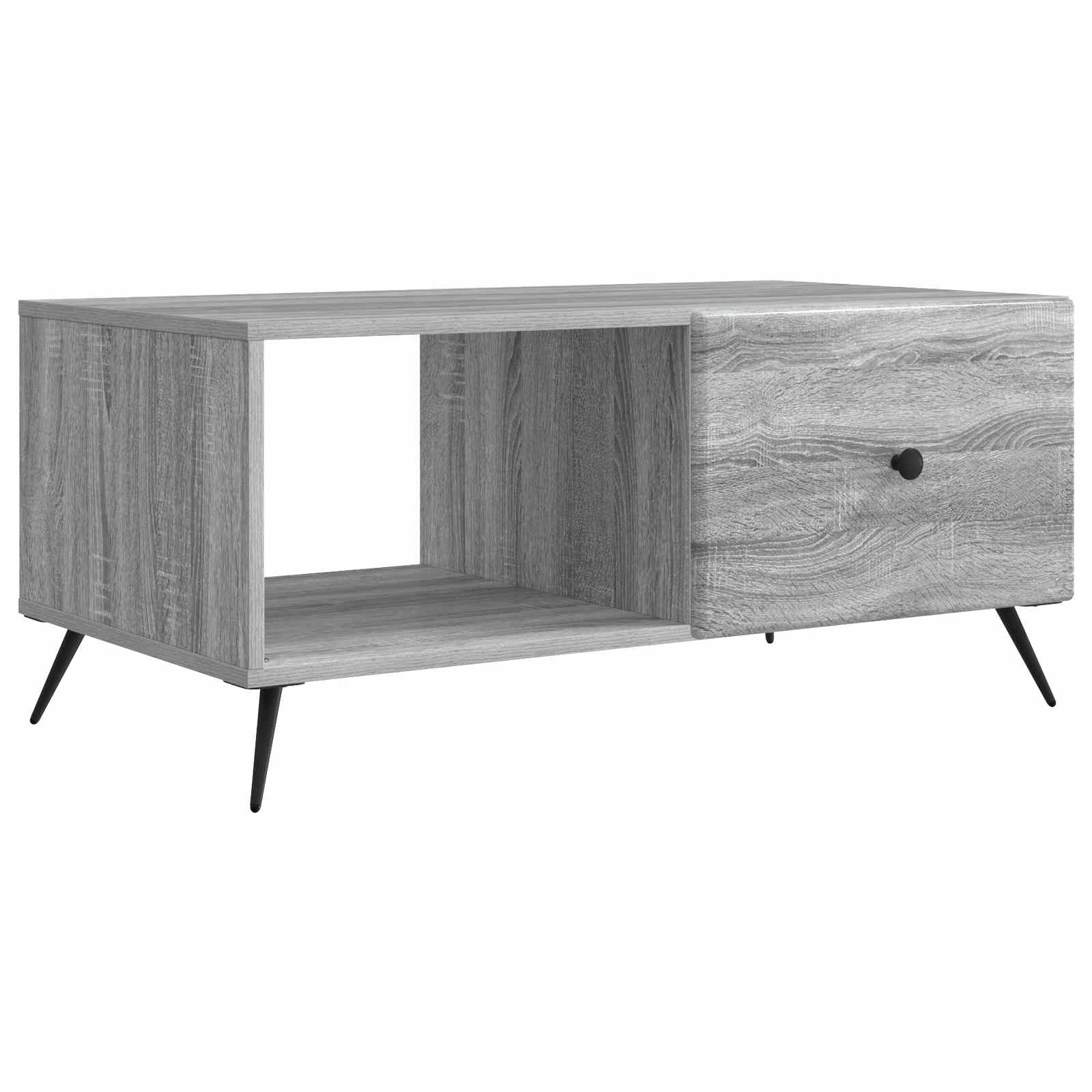 Couchtisch Graues Sonoma 90 x 50 x 40 cm Holzwerkstoff