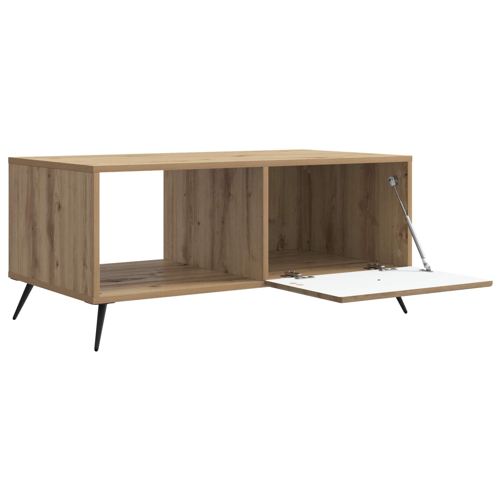 Couchtisch Artisan-Eiche 90 x 50 x 40 cm Holzwerkstoff