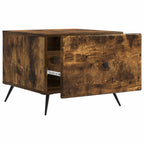 Couchtisch Geräucherte Eiche 49 x 50 x 40 cm Holzwerkstoff