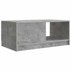 Couchtisch Betongrau 90 x 50 x 37 cm Holzwerkstoff