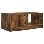 Couchtisch Geräucherte Eiche 90 x 50 x 37 cm Holzwerkstoff