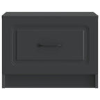 Couchtisch mit Schubladen Schwarz 49 x 50 x 37 cm Holzwerkstoff