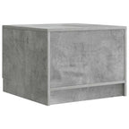 Couchtisch Betongrau 49 x 50 x 37 cm Holzwerkstoff
