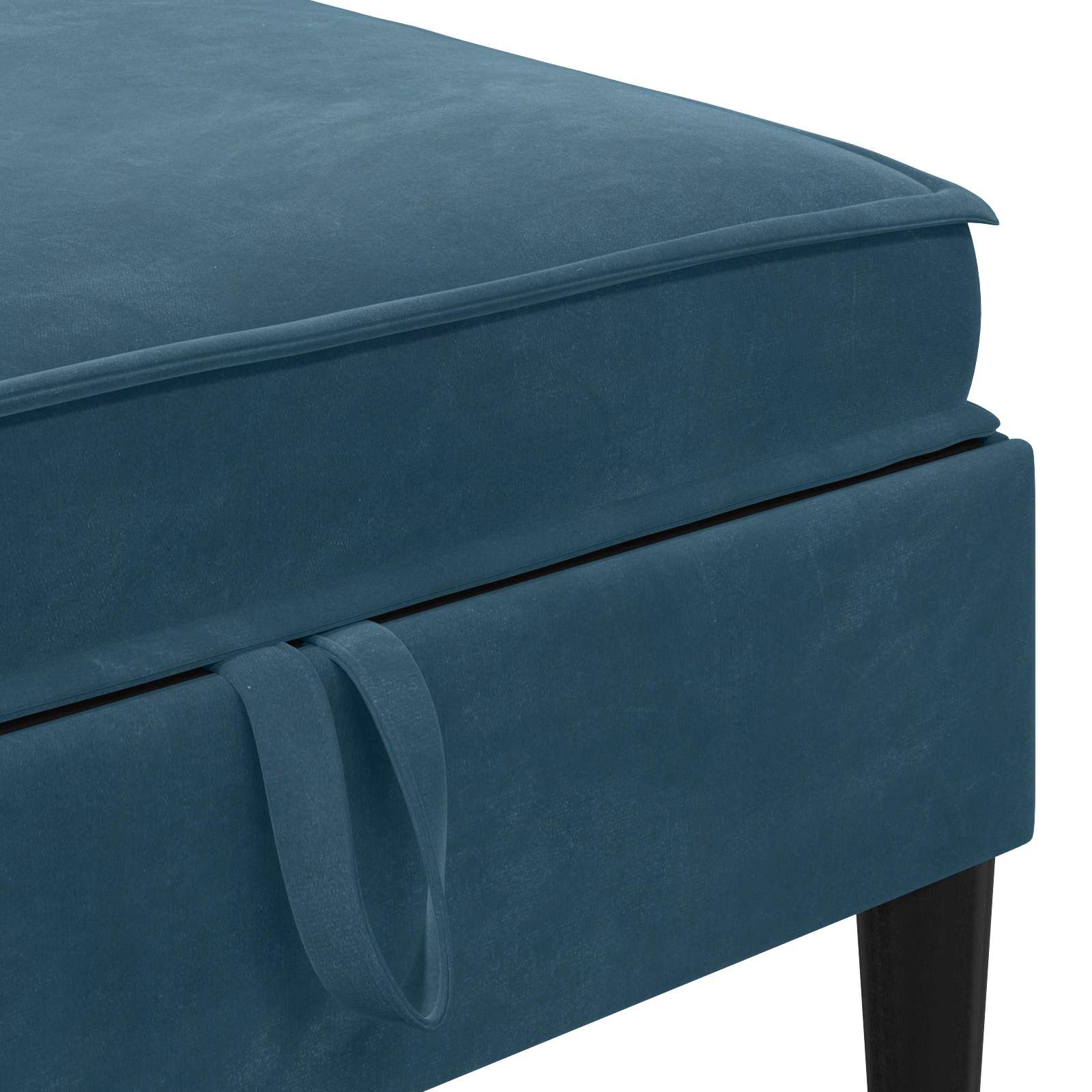 Wohnzimmergarnitur mit Kissen mit Speicher 6 pcs Blau Samt
