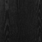 Flurbank mit Kissen mit Regal Schwarze Eiche 60 x 38 x 46 cm