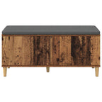 Flurbank mit Kissen mit Speicher Altholz 100 x 38 x 46 cm
