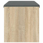 Flurbank mit Kissen Sonoma-Eiche 83 x 38 x 40 cm