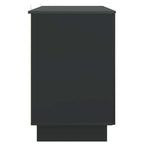 Schreibtisch Schwarz Holzwerkstoff 142,5 x 50 x 75 cm
