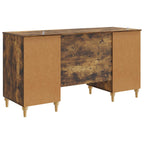 Schreibtisch Geräucherte Eiche 142,5 x 50 x 75 cm Holzwerkstoff