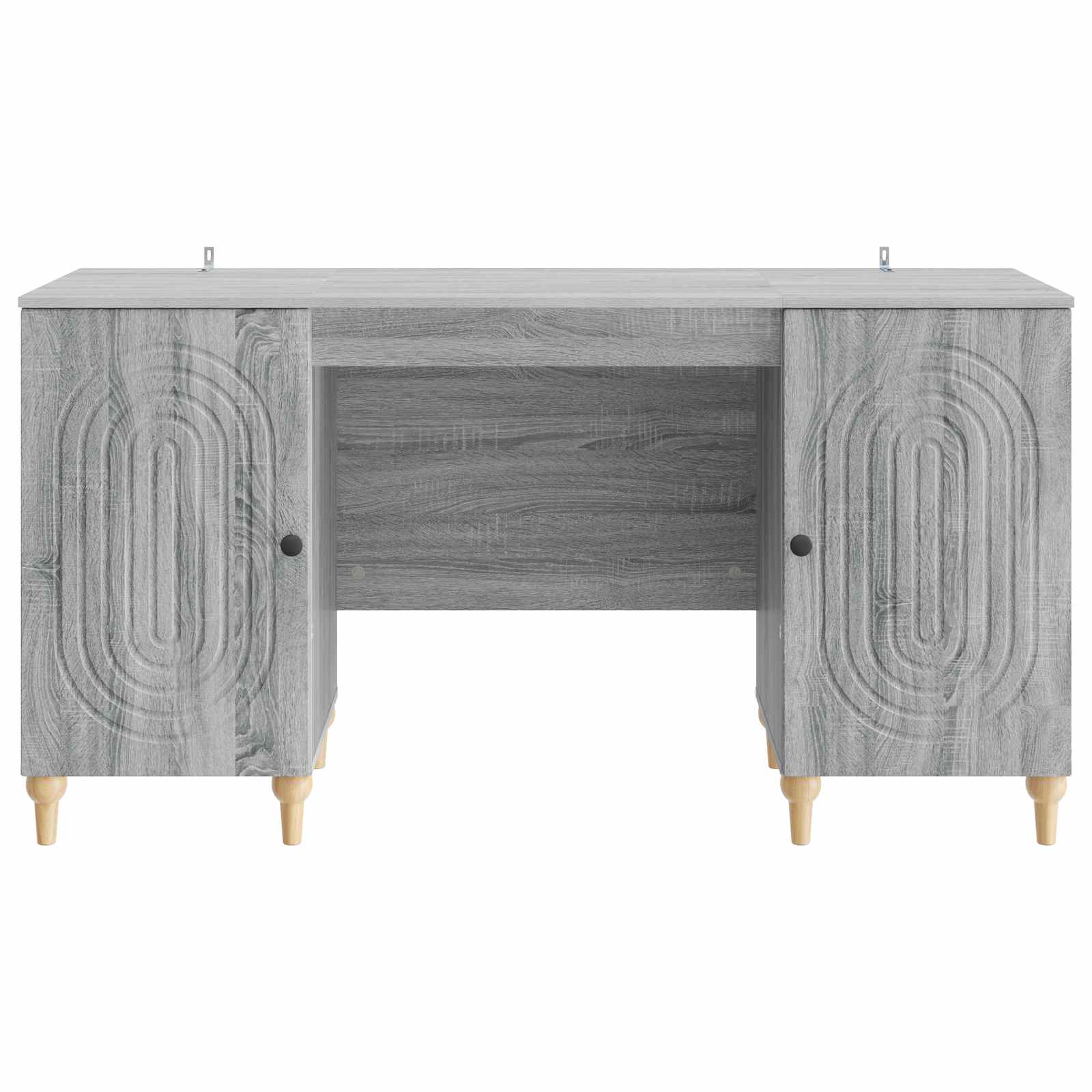 Schreibtisch Graues Sonoma 142,5 x 50 x 75 cm Holzwerkstoff