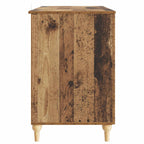 Schreibtisch mit Regal Altholz 142,5 x 50 x 75 cm Holzwerkstoff