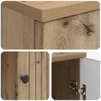 Schreibtisch Artisan-Eiche 142,5 x 50 x 75 cm Holzwerkstoff