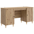 Schreibtisch Artisan-Eiche 142,5 x 50 x 75 cm Holzwerkstoff
