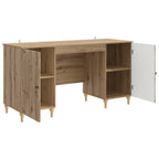 Schreibtisch Artisan-Eiche 142,5 x 50 x 75 cm Holzwerkstoff