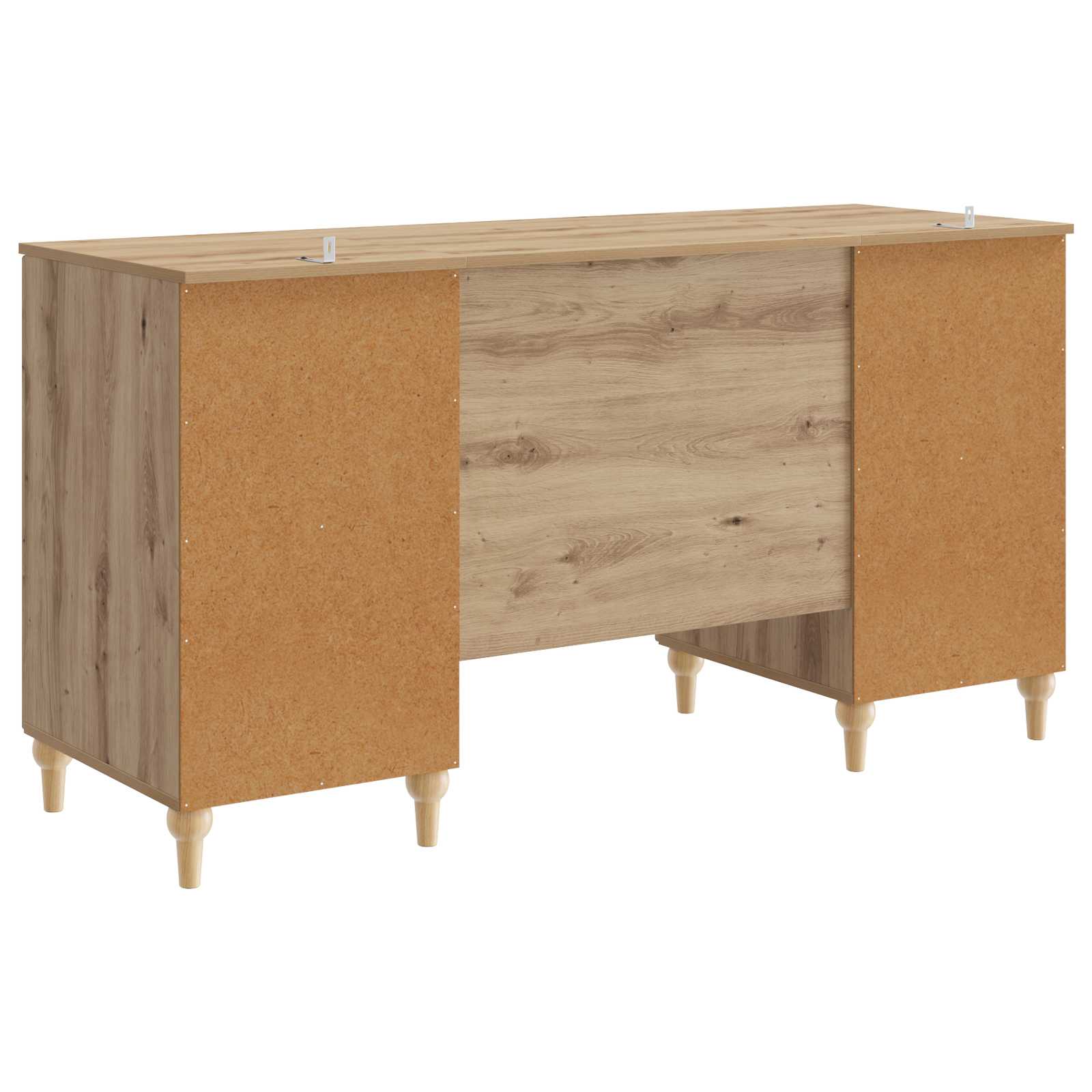 Schreibtisch Artisan-Eiche 142,5 x 50 x 75 cm Holzwerkstoff