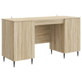 Schreibtisch Sonoma-Eiche 142,5 x 50 x 75 cm Holzwerkstoff