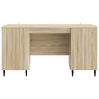 Schreibtisch Sonoma-Eiche 142,5 x 50 x 75 cm Holzwerkstoff