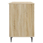 Schreibtisch Sonoma-Eiche 142,5 x 50 x 75 cm Holzwerkstoff