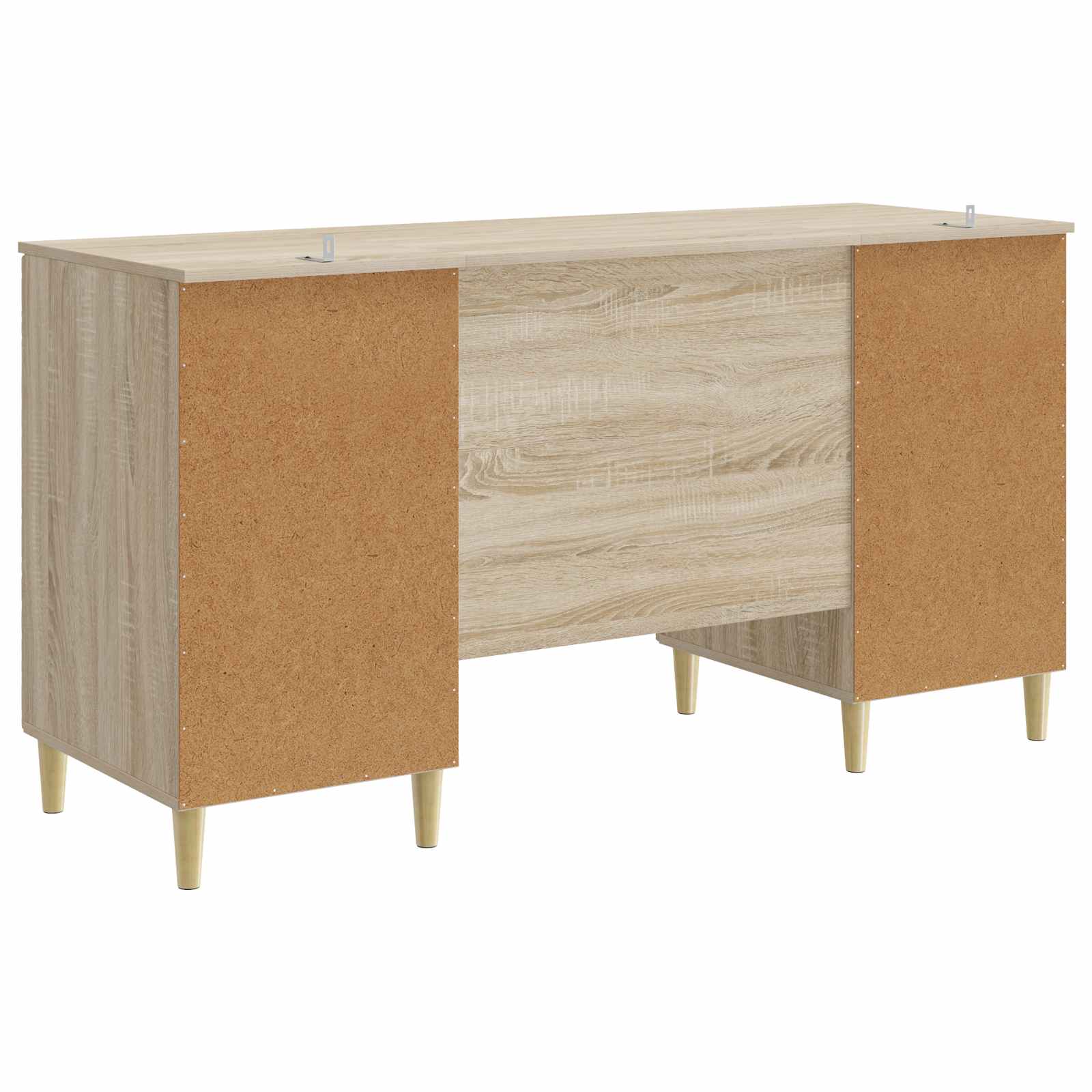 Schreibtisch Sonoma-Eiche Holzwerkstoff 142,5 x 50 x 75 cm