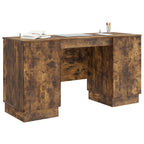 Schreibtisch Geräucherte Eiche 142,5 x 50 x 75 cm Holzwerkstoff