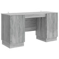 Schreibtisch Graues Sonoma 142,5 x 50 x 75 cm Holzwerkstoff