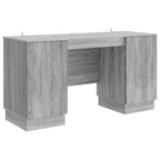Schreibtisch Graues Sonoma 142,5 x 50 x 75 cm Holzwerkstoff