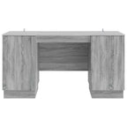 Schreibtisch Graues Sonoma 142,5 x 50 x 75 cm Holzwerkstoff