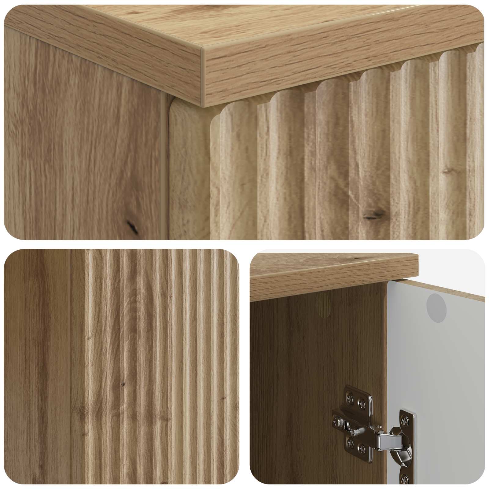 Schreibtisch Artisan-Eiche 142,5 x 50 x 75 cm Holzwerkstoff