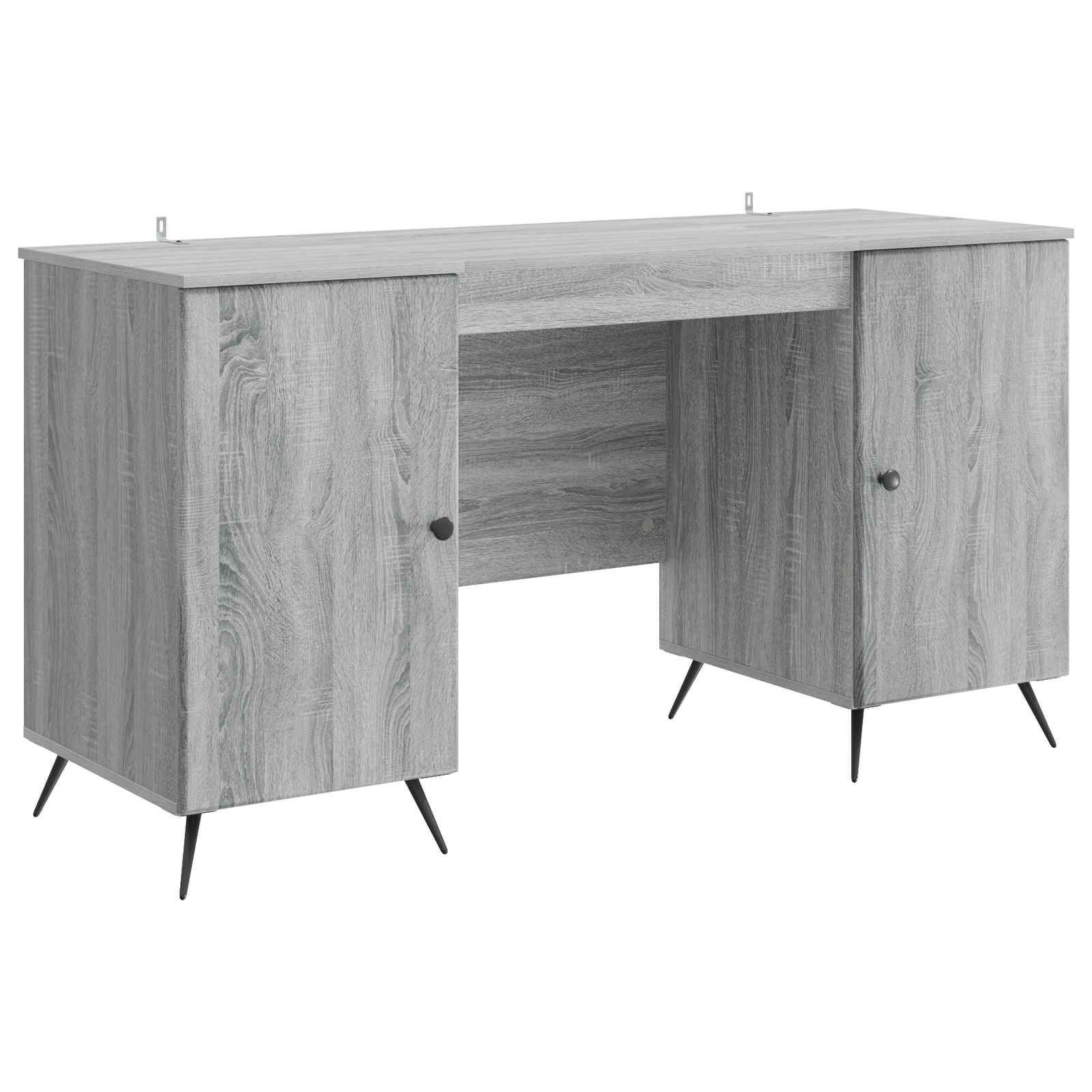 Schreibtisch Graues Sonoma 142,5 x 50 x 75 cm Holzwerkstoff