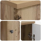Schreibtisch Artisan-Eiche 142,5 x 50 x 75 cm Holzwerkstoff