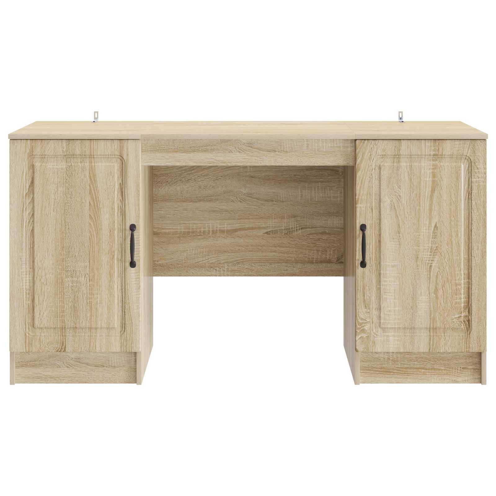 Schreibtisch Sonoma-Eiche 142,5 x 50 x 75 cm Holzwerkstoff