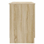Schreibtisch Sonoma-Eiche 142,5 x 50 x 75 cm Holzwerkstoff