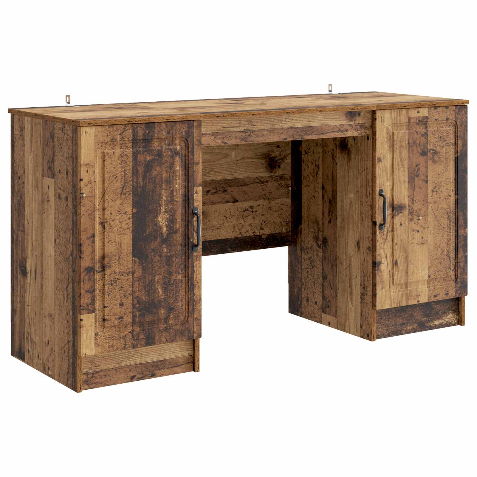 Schreibtisch mit Regal Altholz 142,5 x 50 x 75 cm Holzwerkstoff