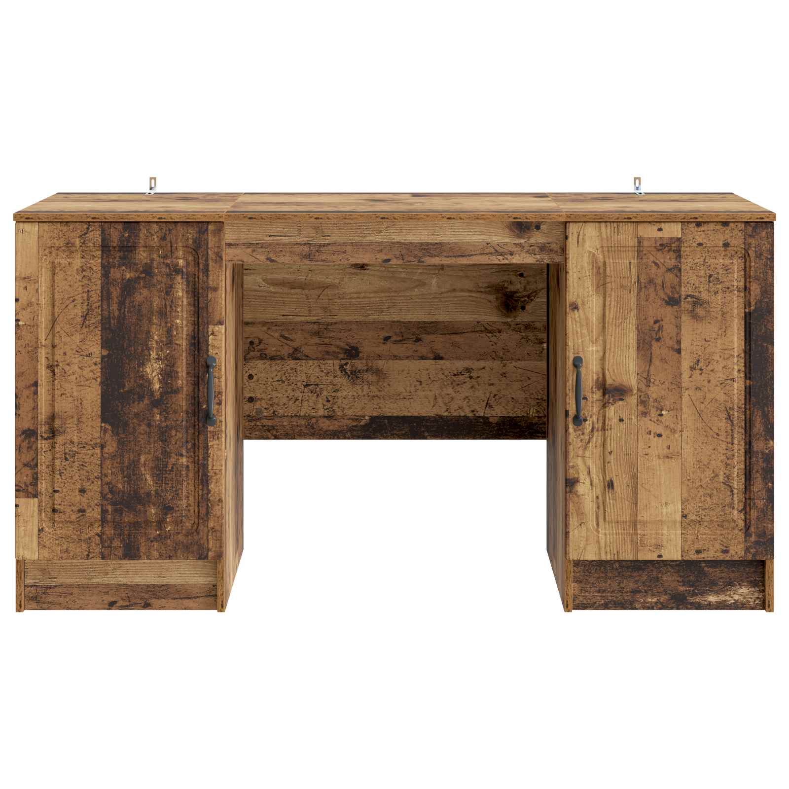 Schreibtisch mit Regal Altholz 142,5 x 50 x 75 cm Holzwerkstoff
