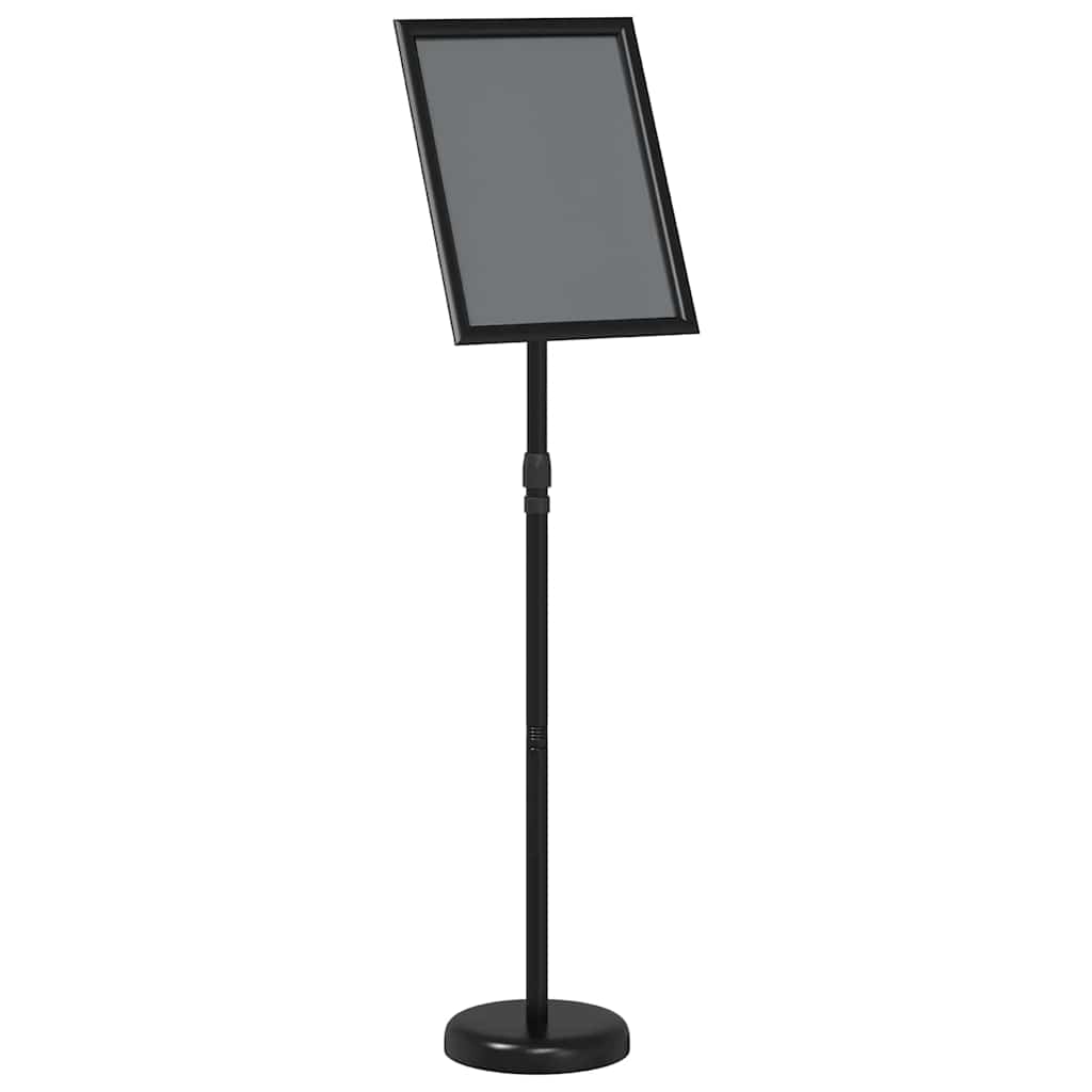 Messestände Schwarz 25 x 25 x 125 cm Aluminium