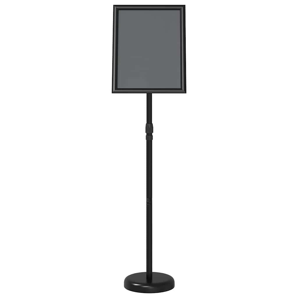 Messestände Schwarz 25 x 25 x 125 cm Aluminium