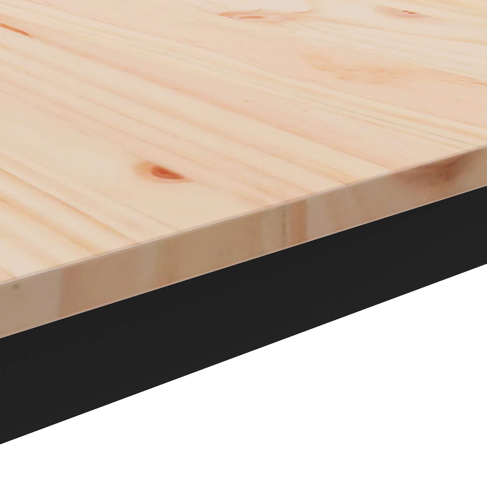 Couchtisch Natur 50 x 50 x 36 cm Massives Kiefernholz