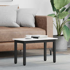 Couchtisch Weiß 60 x 30 x 36 cm Massives Kiefernholz