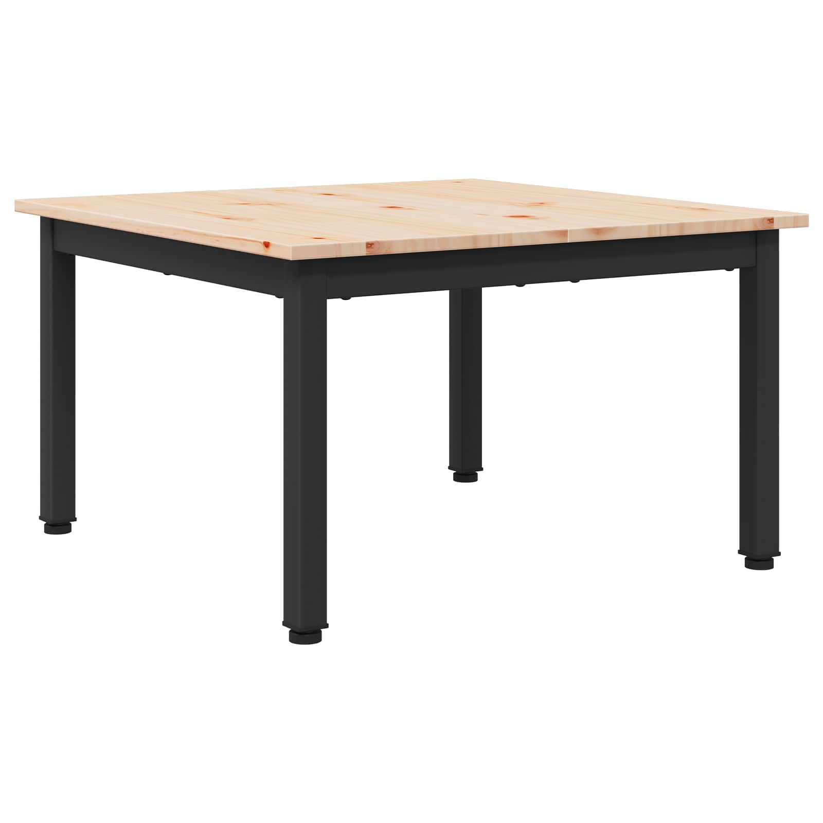 Couchtisch Natur 60 x 60 x 36 cm Massives Kiefernholz