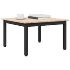 Couchtisch Natur 60 x 60 x 36 cm Massives Kiefernholz