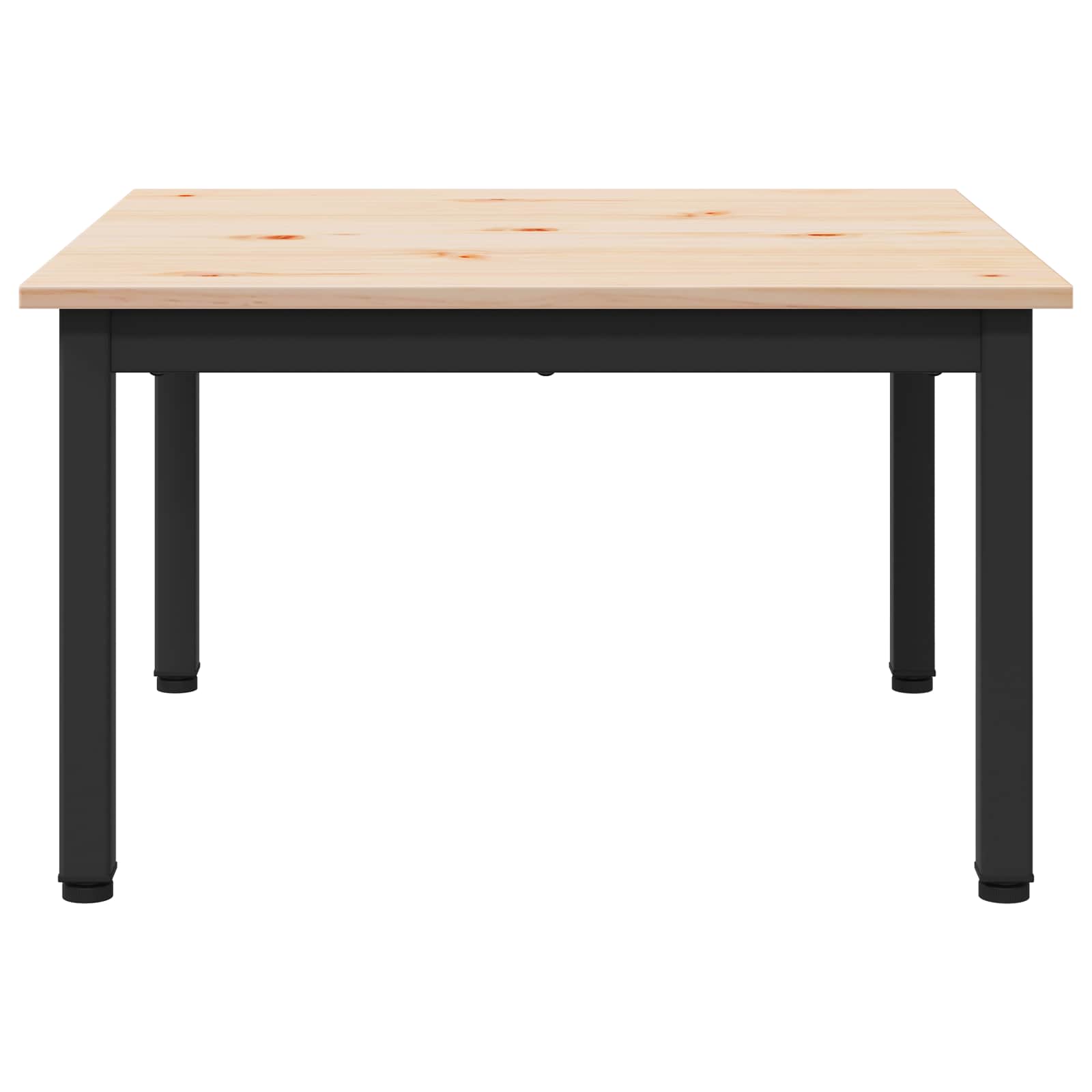Couchtisch Natur 60 x 60 x 36 cm Massives Kiefernholz