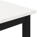 Couchtisch Weiß 60 x 60 x 36 cm Massives Kiefernholz