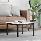 Couchtisch Weiß 60 x 60 x 36 cm Massives Kiefernholz