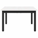 Couchtisch Weiß 60 x 60 x 36 cm Massives Kiefernholz