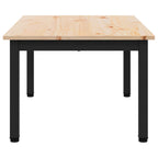Couchtisch Natur 70 x 50 x 36 cm Massives Kiefernholz